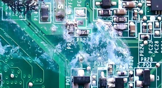 助焊剂残留物影响的检测要领之铜板侵蚀测试