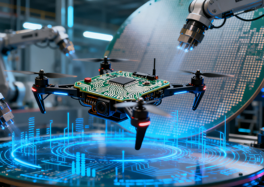 无人机飞控与半导体手艺剖析及尊龙凯时科技半导体器件洗濯先容